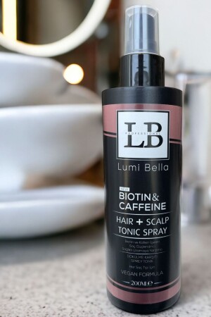 Expert Serisi Biotin Ve Kafein Dökülme Karşıtı Saç Toniği - Hızlı Uzamaya Yardımcı - 200 ml - Lumi Bella