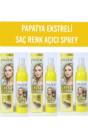 Extra Blond Doğal Saç Renk Açıcı Sprey 125 Ml 3lü Paket - 1