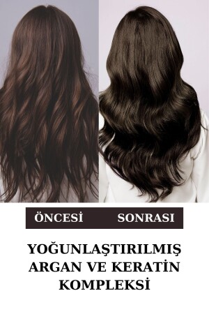 Extra Hacim Etkili Yoğunlaştırılmış Argan Ve Keratin Kompleksi Şampuan Tuzsuz Özel Formül 250 ml - 5