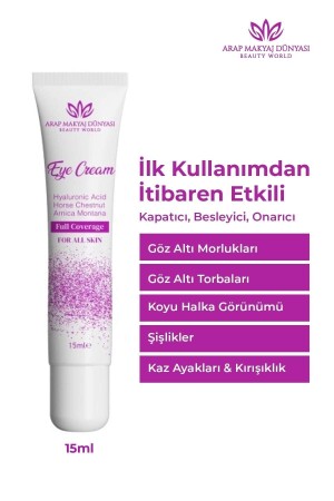 Eye Cream– Kapatıcı Göz Kremi 15ml - Arap Makyaj Dünyası
