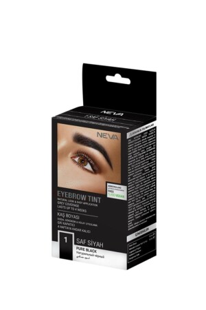 Eyebrow Tınt Kaş Boyası 15ml (vegan) 1 Saf Siyah - 2