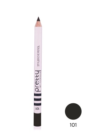 Eyeliner – Pretty By Flormar Styler Eyeliner 101 Schwarz 8690604469635 - Flormar