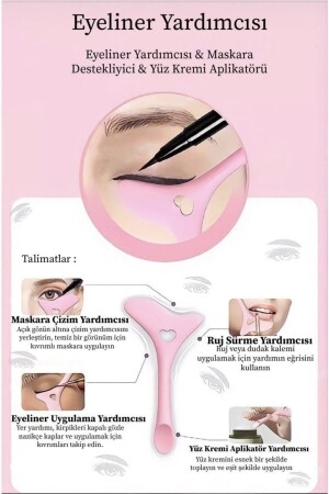 Eyeliner - Ruj Ve Maskara Çekme Aparatı / Çok Yönlü Aparat - 3