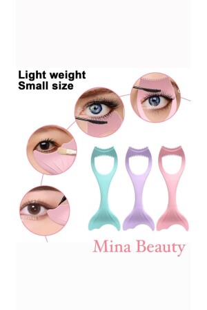 Eyeliner - Lippenstift- und Mascara-Applikator - Wimpernzange / Vielseitiges Gerät - Mina Beauty