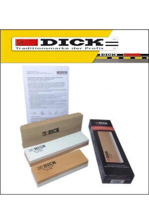 F. DICK 360/1000 Körnung Bewässerter Messerschärfstein (20 cm) Bİ. DİK20 - 5