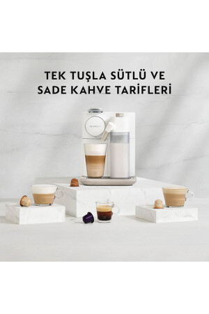 F541 Gran Latissima Süt Çözümlü Kahve Makinesi,Beyaz 500.01.02.2627 - 3