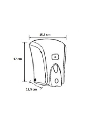 F6b Köpük Dispenseri 1000 ml (SİYAH) 8697428371410 - 4