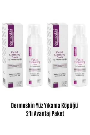 Facial Cleansing Foam Yüz Yıkama Köpüğü 200 Ml 2'li Avantaj Paket DERYUZYIKKOP4K2LISET - 2