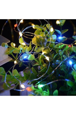 Fairy LED 2 Mt Bunte Flaschen-LED-Batterien mit Korkverschluss - 8