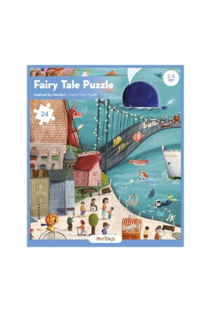 Fairy Tale Puzzle: 24 Parça Dev Yer Puzzle Ve Posteri - 1