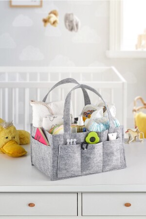 Faltbare tragbare Baby- und Organizer-Tasche - 1