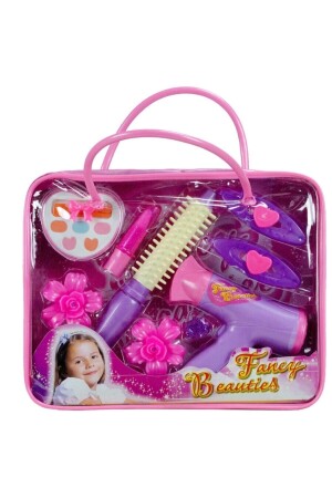 Fancy Beauties Spielzeug-Friseur-Make-up-Set für Mädchen, Beauty-Set für Mädchen, Fön und Kamm Y058 48672 - 4