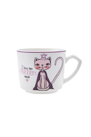 Fancy Cat Kaffeetassen-Set für 2 Personen, 80 ml, krccat121 - 6