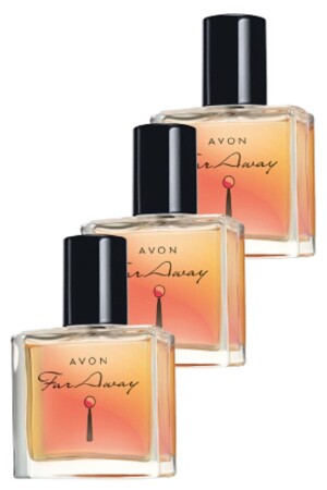 Far Away Kadın Parfüm Edp 30 Ml. Üçlü Set - 1