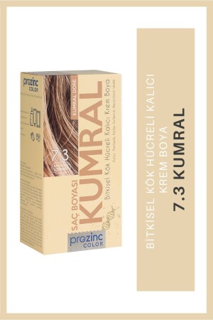 Farbe 7. 3 Brunette – Ammoniakfreie, pflanzliche, permanente Haarfarbe - 2