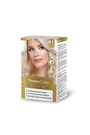 Farmacolor Deluxe Haarfarbe Platingelb 0. eins - 1