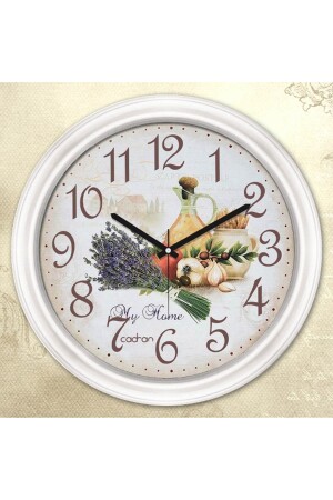 Fashion Clock Dekoratif Camlı Mutfak Duvar Saati CDR088 - 2