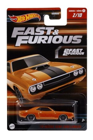 Fast & Furious Arabalar '70 Dodge Hemi Challenger Hnr92 W010101MATHNR88DH - 1
