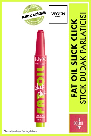 Fat Oil Slick Click Shine Lippenbalsam – 10 Double Tap - 3