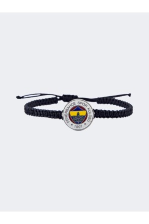 Fb Logo Makramee (schwarz) Armband - 1