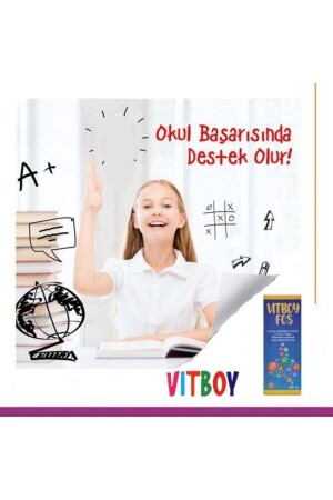 Fcs Odaklanmaya Ve Boy Uzamasına Yardımcı Takviye Edici Gıda 150 Ml Şurup - 4