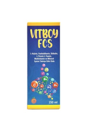 Fcs Odaklanmaya Ve Boy Uzamasına Yardımcı Takviye Edici Gıda 150 Ml Şurup - 8