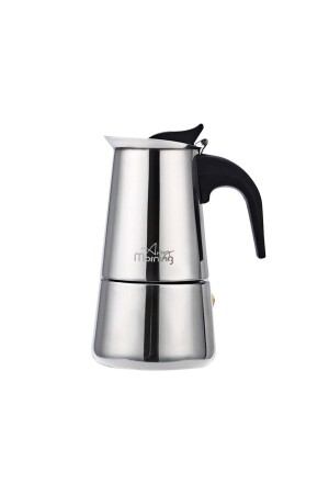 Fe001-6 Espresso-Kaffeemaschine, Edelstahl, Induktion, Moka-Kanne, 300 ml - 2