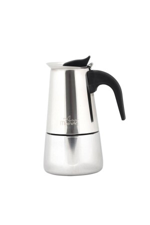 Fe001-6 Espresso-Kaffeemaschine, Edelstahl, Induktion, Moka-Kanne, 300 ml - 3