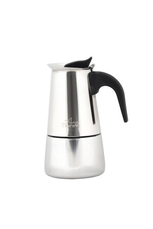 Fe001-6 Espresso Kahve Makinesi Paslanmaz Çelik Indüksiyonlu Moka Pot 300 ml ANY8681126433860 - 3