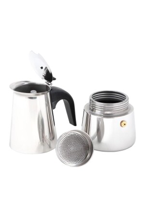 Fe001-6 Espresso Kahve Makinesi Paslanmaz Çelik Indüksiyonlu Moka Pot 300 ml ANY8681126433860 - 6