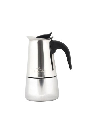 Fe001-6 Espresso Kahve Makinesi Paslanmaz Çelik Indüksiyonlu Moka Pot 300 ml - 2