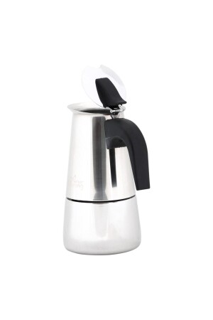 Fe001-6 Espresso Kahve Makinesi Paslanmaz Çelik Indüksiyonlu Moka Pot 300 ml - 3