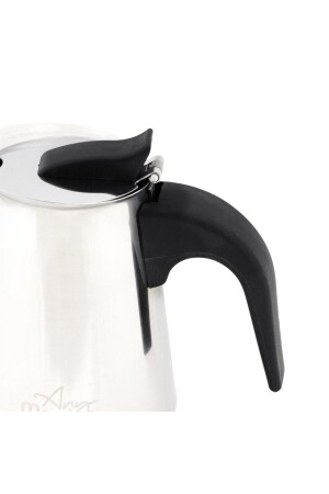 Fe001-6 Espresso Kahve Makinesi Paslanmaz Çelik Indüksiyonlu Moka Pot 300 ml - 7