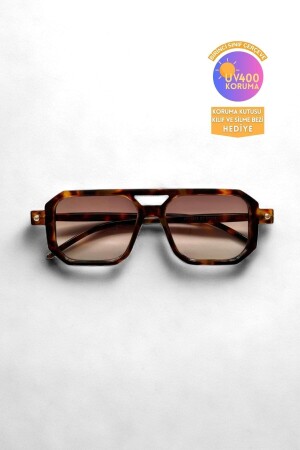 Febbre Q2 Alman Tasarımı Güneş Gözlüğü Unisex Leopar Çerçeveli - Coolandbetter KOBO - REN accesories