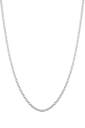 Feine Forse-Kette aus 925er-Sterlingsilber mit Farboptionen, 45 cm, 45 cm - 1