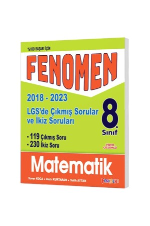 FENOMEN 8 LGS MATHEMATIKFRAGEN UND ZWILLINGSFRAGEN (2018-2023) - 1