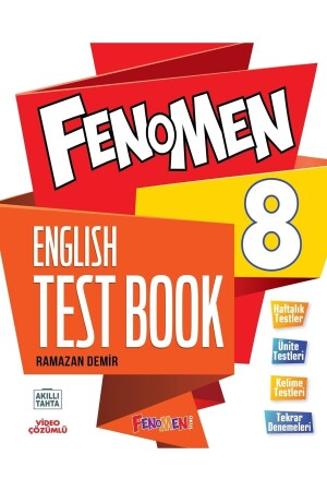 Fenomen 8.Sınıf English Test Book Yayınları - 1