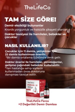 Ferco 2 Değerlikli Demir Damlası 30ml 8682835610313 - 7