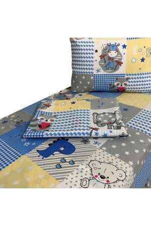 Fermuarlı Bebek Nevresim Takımı 23102021BB - Y YAĞIZ HOME COLLECTION