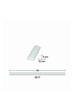 Fertige flexible Möbellatte 1 Meter - 2