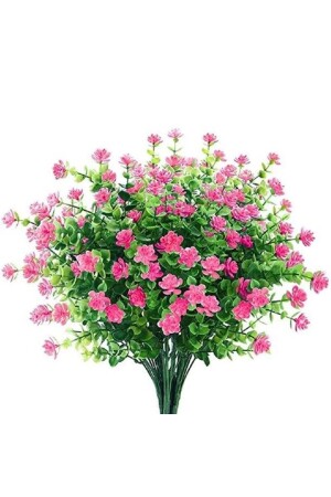 النبات الاصطناعي الزهري الوردي المزخرف الخشب المزخرف - Fesleğen Çiçek