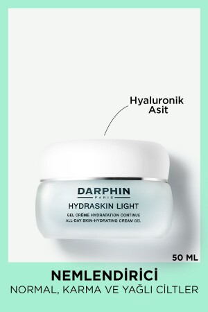 Feuchtigkeitscreme – Hydraskin Light All Day Skin Hydrating Cream Gel 50 ml 882381004644 - 1