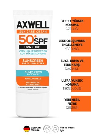 Feuchtigkeitsspendende Anti-Makel-Sonnencreme mit hohem Schutzfaktor LSF 50+, 50 ml - 2