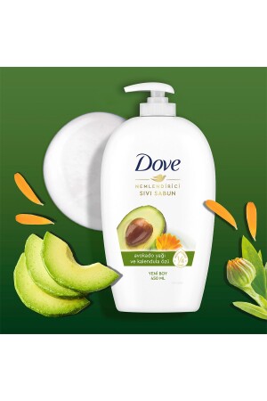 Feuchtigkeitsspendende Flüssigseife Avocadoöl und Ringelblumenextrakt 450 ml - 5