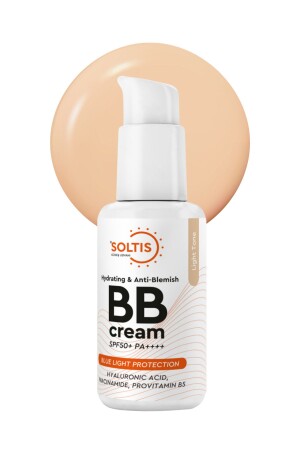 Feuchtigkeitsspendende und Anti-Makel-BB-Creme SPF50+ Pa++++ Light Tone - 30 ml - 2