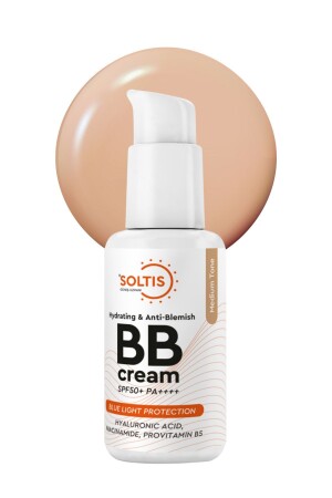 Feuchtigkeitsspendende und Anti-Makel-BB-Creme SPF50+ Pa++++ Mittelton – 30 ml - 2