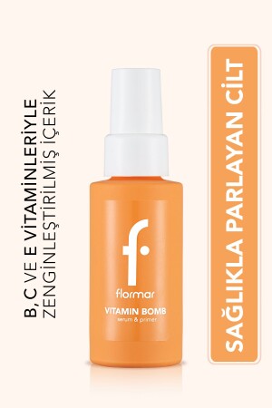 Feuchtigkeitsspendende und strahlende Vitamin-Serum-Make-up-Basis – Vitamin Bomb Serum&Primer – 000 – 8682536046305 31000234-000 - 2