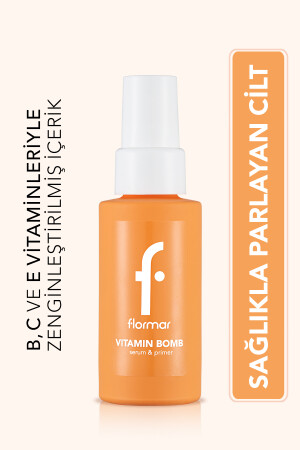 Feuchtigkeitsspendende und strahlende Vitamin-Serum-Make-up-Basis – Vitamin Bomb Serum&Primer – 000 – 8682536046305 31000234-000 - 3