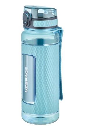 Ff 800 ml – große Größe – Tritan-Wasserflasche, Silikon-geschützter, rutschfester Körper - 1