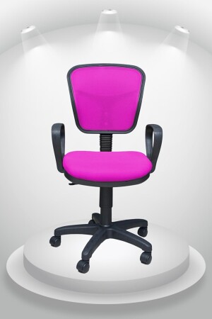 Fileli Çalışma Sandalyesi Öğrenci Sandalyesi Dönerli Sandalyesi Ofis Sandalyesi EKO-12 - 2